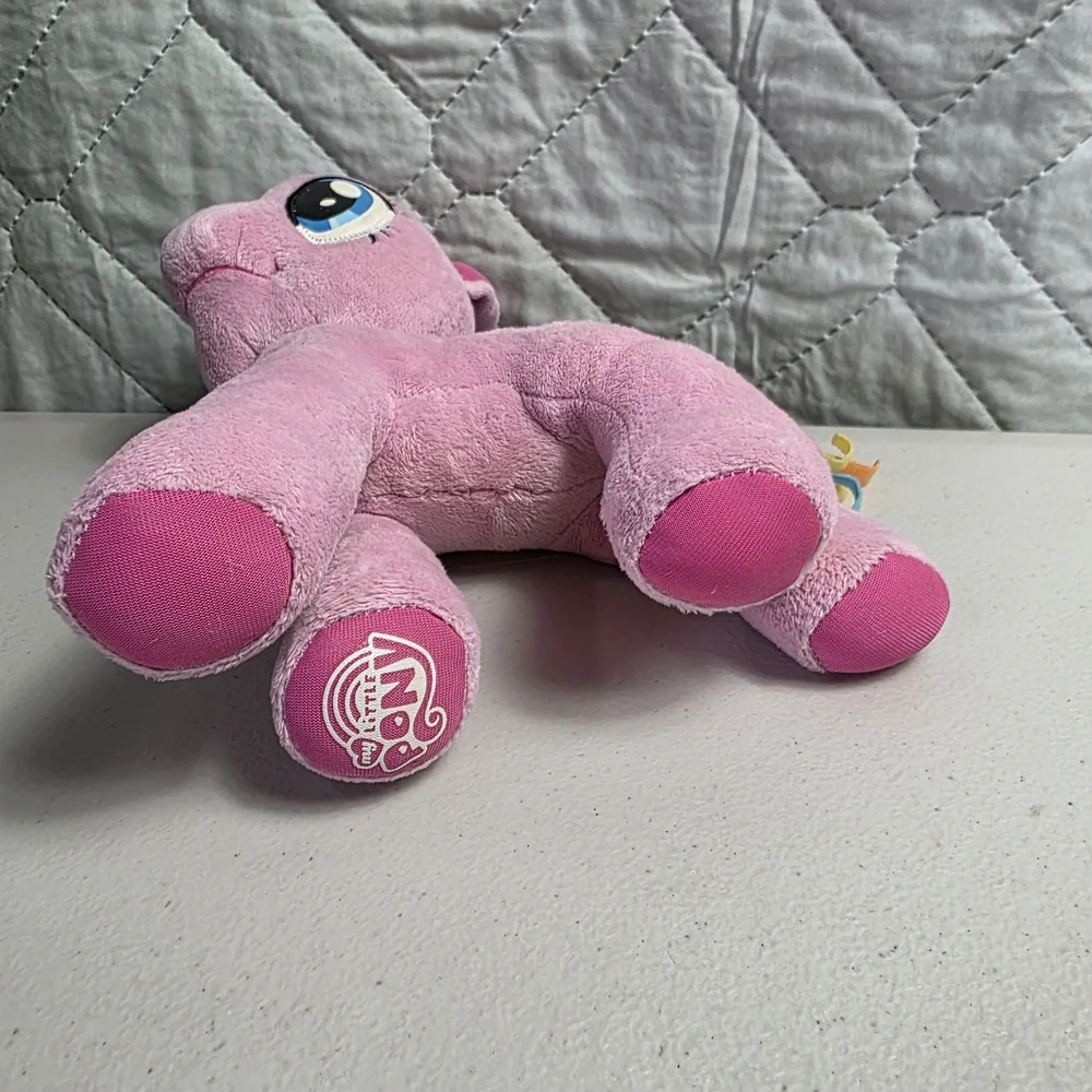 My Little Pony PINKIE PIE Rainbow Hair Plush 11"-12’’ Hasbro Funrise 2014 - Picture 5 of 6